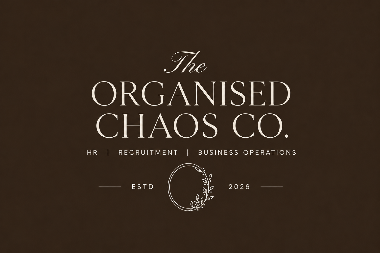 The Organised Chaos Co. Logo